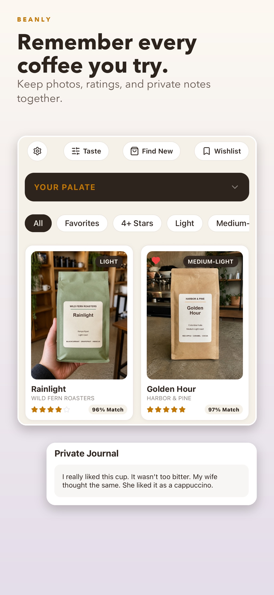 Beanly App Store screenshot 3